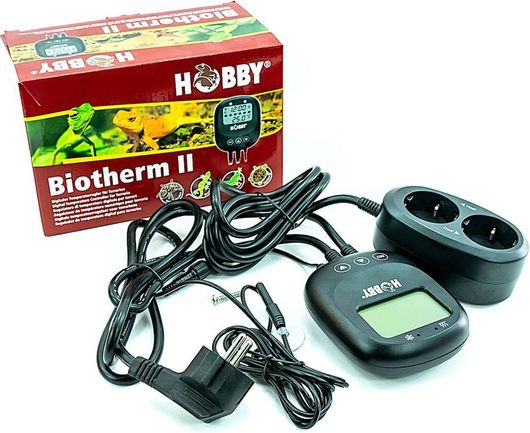 Θέρμανση Κοντρόλερ Ενυδρείου Ερπετών Hobby Terraristik Biotherm Ii