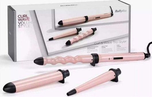 Ψαλίδι Μαλλιών Babyliss Curl & Wave Trio 58W