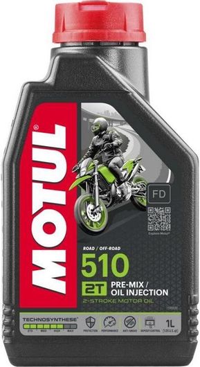 Λάδι 2T Μοτοσυκλέτας MOTUL Ημισυνθετικό 1 lt