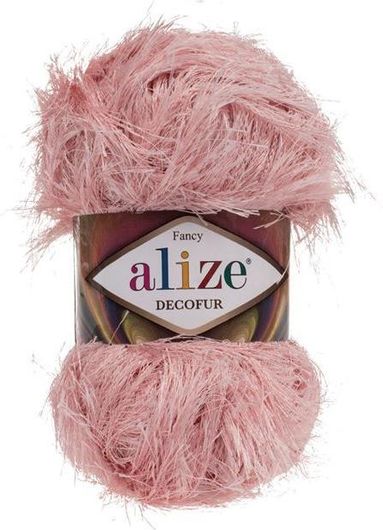 Νήμα Πλεξίματος Alize Decofur Al-161 100gr Σάπιο Μήλο