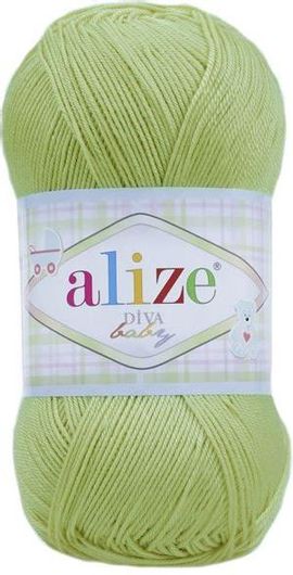 Νήμα Πλεξίματος Alize Diva Baby Al-41 100gr Λαχανί