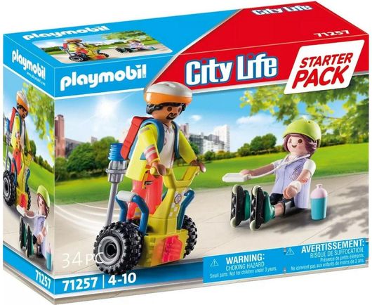 Playmobil City Life Διάσωση με Self-Balance για 4+ Ετών #71257