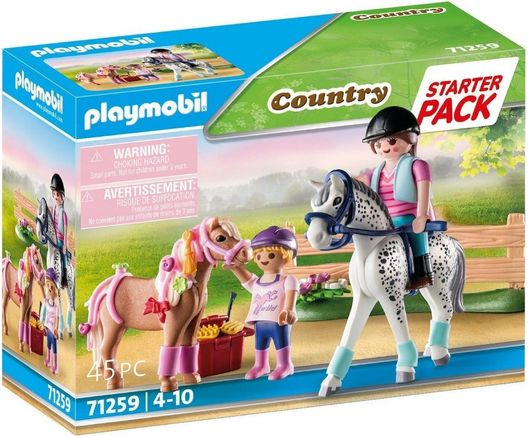 Playmobil Country Φροντίζοντας τα Άλογα για 4+ Ετών #71259