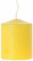 Διακοσμητικό Κερί Iliadis Κίτρινο 7x8cm