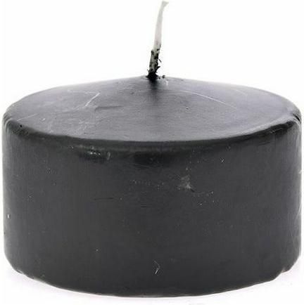 Κερί Κύλινδρος Μαύρο 9x6cm - 28976394