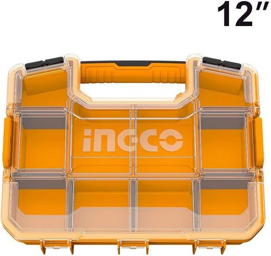 Ταμπακιέρα Εργαλείων Ingco 9 Θέσεων Κίτρινη