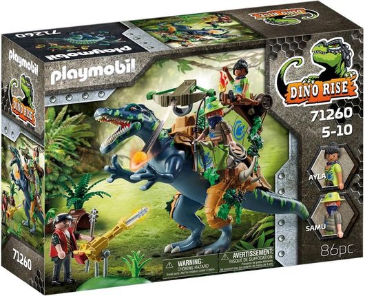 Playmobil Dino Rise Spinosaurus & Explorers για 5-10 ετών
