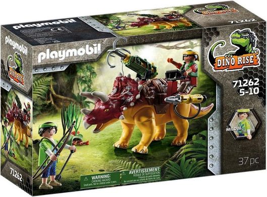 Playmobil Dino Rise Triceratops & Explorers για 5+ Ετών #71262