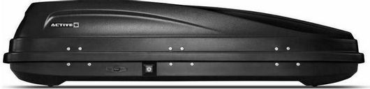 Μπαγκαζιέρα Οροφής Active S 150 x 76 x 40cm με Διπλό Άνοιγμα με Κλειδί 320Lt Μαύρο