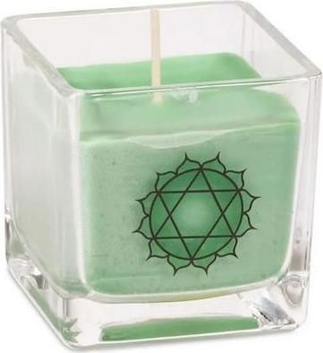 Φυτικό Αρωματικό κερί Ελαιοκράμβης με αιθέρια έλαια Λεβάντα & Πορτοκάλι 260g Πράσινο