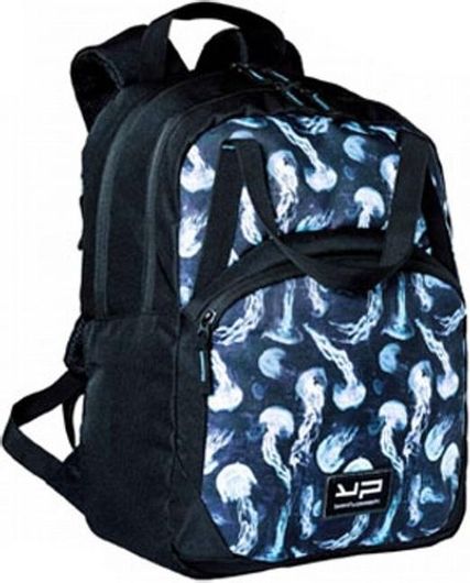 Σχολική Τσάντα Γυμνασίου / Λυκείου Πλάτης Bodypack Jellyfish Μαύρο