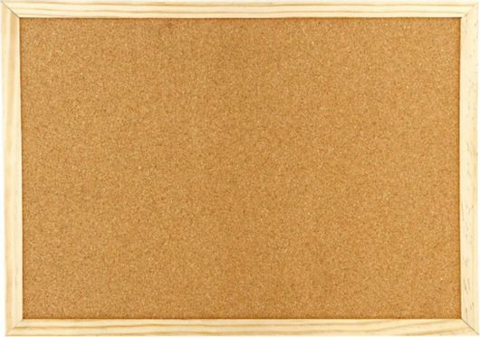 Πίνακας Ανακοινώσεων Black Red Ανακοινώσεων Φελλού 60x40cm