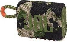 JBL Go 3 Αδιάβροχο Ηχείο Bluetooth 4.2W με Διάρκεια Μπαταρίας έως 5 ώρες Squad