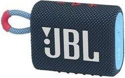 Ηχείο Bluetooth JBL Go 3 Αδιάβροχο 4.2W με Διάρκεια Μπαταρίας έως 5 ώρες Blue/Pink