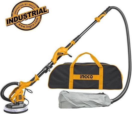 Τριβείο Γυψοσανίδας Ingco Τηλεσκοπικό 1050W με Δυνατότητα Αναρρόφησης Σκόνης