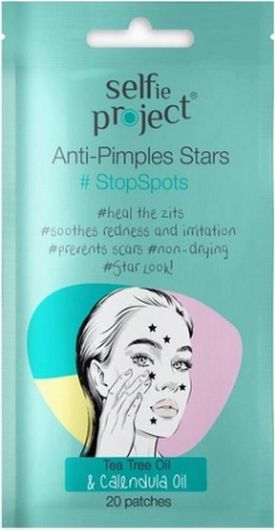 Selfie Project Stop Spots Patches Προσώπου για Επανόρθωση 20τμχ