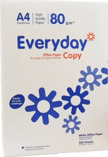 Χαρτί Εκτύπωσης Everyday Paper A4 80gr / m² 500 Φύλλα