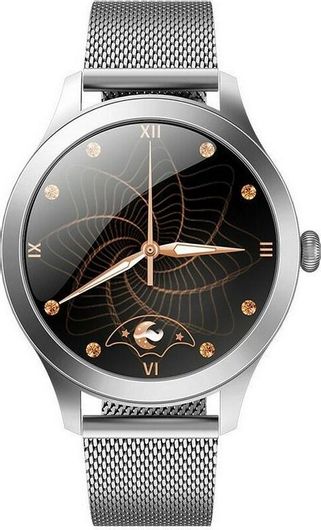 MaxCom Fit FW42 40mm Smartwatch με Παλμογράφο Ασημί