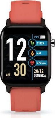 Smartwatch Techmade Techwatch X 1.4" Silicone Strap Corall