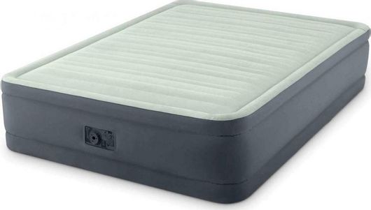 Φουσκωτό Στρώμα Ύπνου Intex Υπέρδιπλο με Ενσωματωμένη Ηλεκτρική Τρόμπα 203x152x46cm