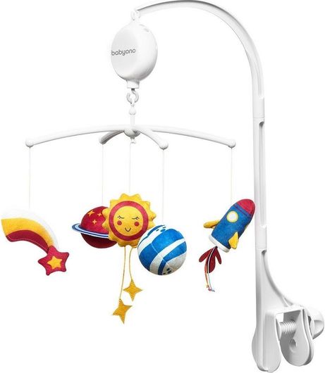 Μόμπιλε Κούνιας Babyono με Μουσική Πλανήτες για 0+ Μηνών