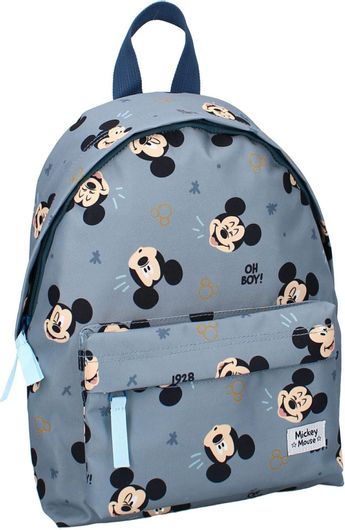 Σχολική Τσάντα Πλάτης Δημοτικού Disney Mickey Disney Γκρι