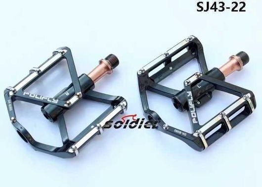 Πετάλια Ποδηλάτου 651322 2τμχ Μαύρο