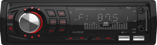 Ηχοσύστημα Αυτοκινήτου F&U Universal Ca-2791Bt 1Din Bluetooth / Usb / Aux