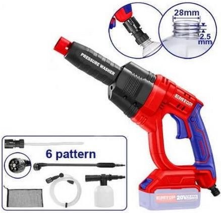 Πλυστικό ELPW2025012 Μπαταρίας με Πίεση 24.8bar