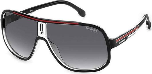 Ανδρικά Γυαλιά Ηλίου Carrera 1058 / S OIT / 9O με Μαύρο Κοκκάλινο Σκελετό & Γκρι Ντεγκραντέ Φακό