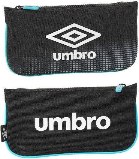 Umbro Κασετίνα Βαρελάκι με 1 Θήκη Μαύρο 1τμχ