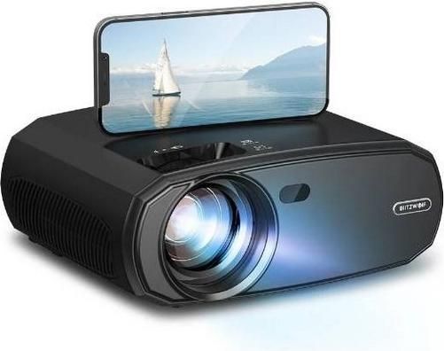 Projector BlitzWolf BW-VP13 LCD Λάμπας LED 6000 Ansi Lumens με WiFi Μαύρο