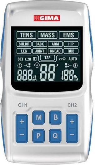 Φορητή Συσκευή Παθητικής Γυμναστικής Gima TENS / EMS Ηλεκτροθεραπεία