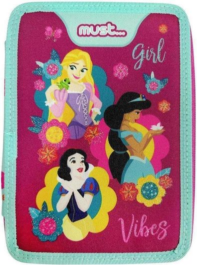 Must Team Disney Princess Girl Vibes Κασετίνα Γεμάτη 1τμχ Πολύχρωμη