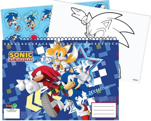 Μπλοκ Ζωγραφικής Gim Sonic Classic A4 21x29.7cm 40Φ