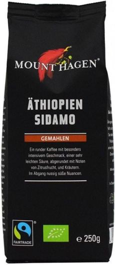 Καφές Φίλτρου Mount Hagen Αιθιοπίας Βιολογικός 250gr