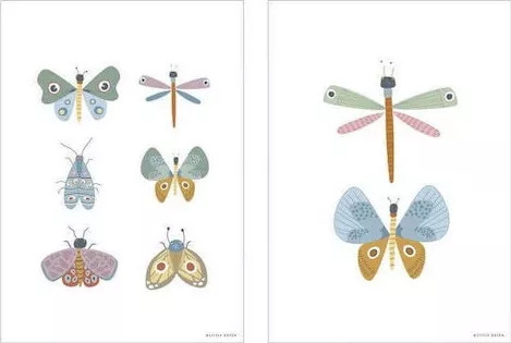 Παιδική Αφίσα Little Dutch Butterfly 30x42cm
