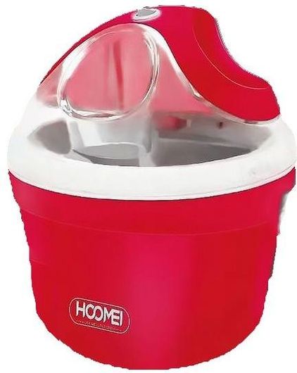 Παγωτομηχανή Hoomei HM-6512 1.4lt Κόκκινο