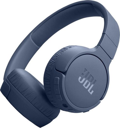 JBL Tune 670NC Ασύρματα/Ενσύρματα On Ear Ακουστικά με 70 ώρες Λειτουργίας & Quick Charge Μπλε