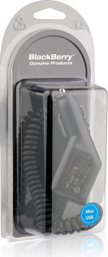 Φορτιστής Αυτοκινήτου Blackberry μαζί με Καλώδιο