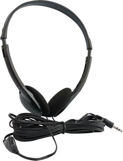Ενσύρματα On Ear Ακουστικά Τηλεόρασης SLR-205 Μαύρο 