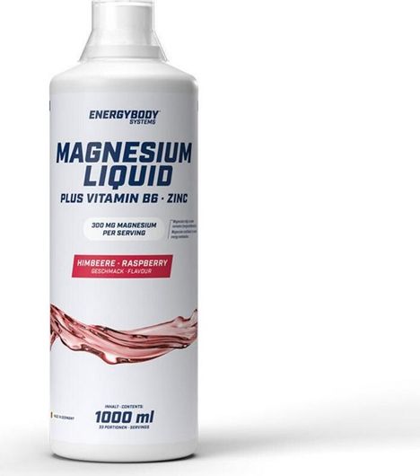 EnergyBody Systems Magnesium Liquid 300mg 1000ml Raspberry