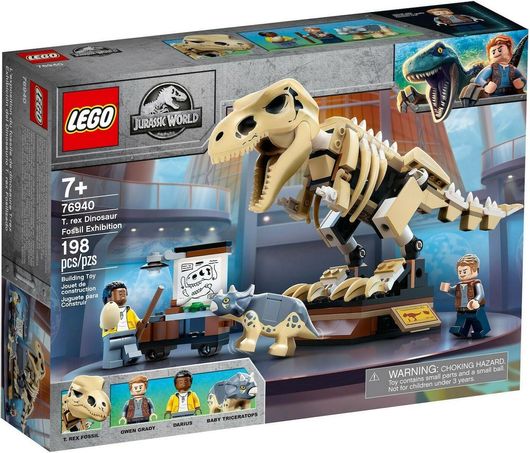 Lego Jurassic World: T. Rex Dinosaur Fossil Exhibition για 7+ Ετών