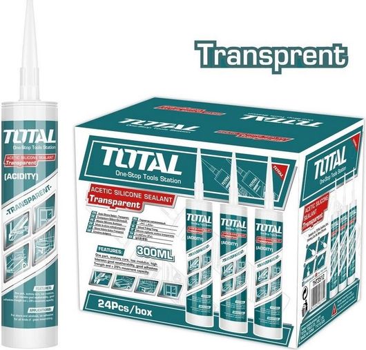 Σφραγιστική Σιλικόνη Total Διάφανη 300ml