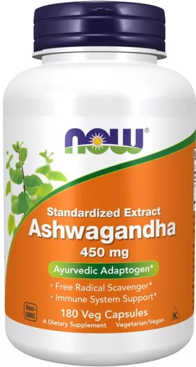 Now Foods Ashwaganda Extract 450mg 180 φυτικές κάψουλες