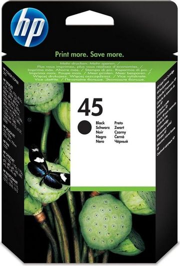 Μελάνι Εκτυπωτή Inkjet HP No.45 Black