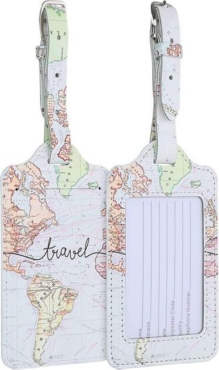 Ετικέτα Βαλίτσας KW Travel 2τμχ