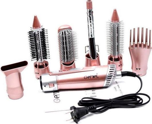 Gemei Proffessional Hot Air Styler Πιστολάκι Μαλλιών με Φυσούνα 2200W