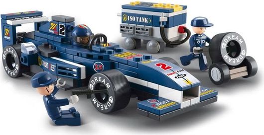 Τουβλάκια Sluban Formula: F1 Racing Car 196τμχ για 6+ Ετών