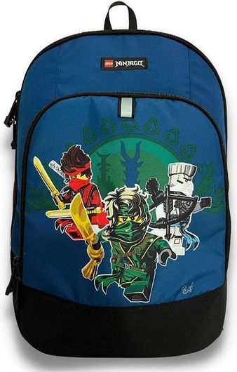 Σχολική Τσάντα Πλάτης Δημοτικού Lego Base Ninjago Into The Unknown Μπλε